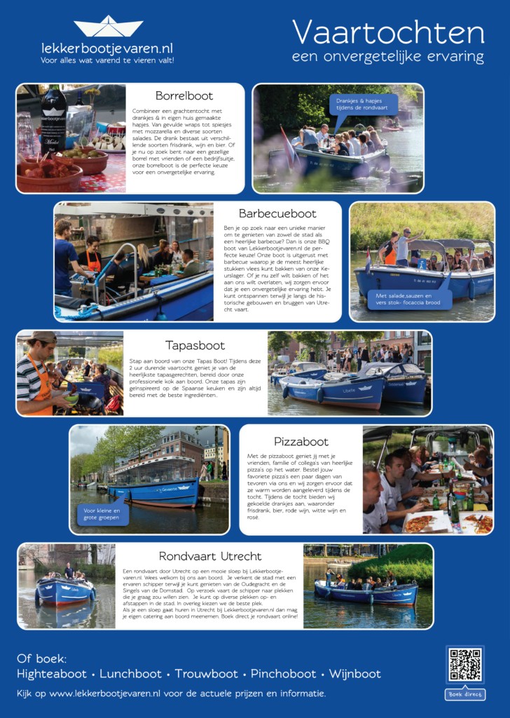 A1 poster met arrangement 